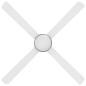 Preview: Deckenventilator mit Licht und Fernbedienung Ø 130 cm Weiß