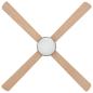 Preview: Deckenventilator mit Licht und Fernbedienung Ø 130 cm Sonoma