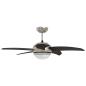 Preview: Deckenventilator mit Licht und Fernbedienung Ø 110 cm