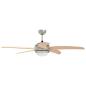 Preview: Deckenventilator mit Licht und Fernbedienung Ø 130 cm Sonoma