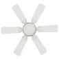 Preview: Deckenventilator mit Licht Ø 82 cm Weiß