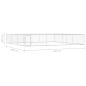 Preview: Outdoor-Hundezwinger Verzinkter Stahl 6 x 6 x 1 m