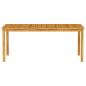 Preview: Garten Essgruppe 9 pcs Braun Massivholz Akazie