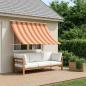 Preview: ARDEBO.de - Markise Mehrfarbig 150 x 150 cm