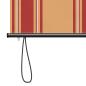 Preview: Rollo Mehrfarbig 100 x 250 cm Stoff und Aluminium