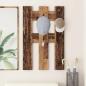 Preview: ARDEBO.de - Wandmontierter nachttisch Wandhalterung Altholz 65 x 3 x 100 cm