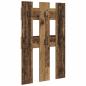 Preview: Wandmontierter nachttisch Wandhalterung Altholz 65 x 3 x 100 cm