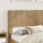 Preview: Bettgestell mit Stauraum und Kopfteil Artisan-Eiche