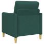 Preview: Sofa Set mit Stauraum 2 stk. Dunkelgrün Polyester