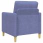 Preview: Sofa Set mit Stauraum 2 stk. Jeans blau Polyester