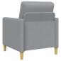 Preview: Sofa Set mit Stauraum 2-tlg. Hellgrau Polyester