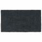 Preview: ARDEBO.de - Bereichsteppich Dunkelgrau 60 x 110 cm Jute