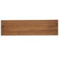 Preview: TV-Schrank 110 x 30 x 40 cm Natur Massivholz Teak