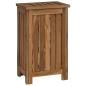 Preview: Wäschekorb Natur Massivholz Teak