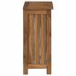 Preview: Wäschekorb Natur Massivholz Teak