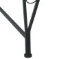 Preview: Baumbank 8-Sitzanzahl Ø 160 x 89 cm Stahl Schwarz Rund