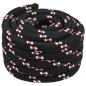 Preview: ARDEBO.de - Bootsseil 5 mm 10 m Schwarz und Rot