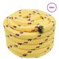 Preview: Bootsseil 3 mm 50 m Gelb