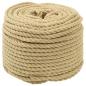 Preview: ARDEBO.de - Bootsseil 8 mm 250 m Natur