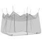 Preview: Garten Moskitoschutznetz 220 Mesh Schwarz 4 x 4 x 2,5 m