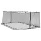 Preview: Moskito-Netz für Pavillon 220 Mesh Schwarz 6 x 3 x 2 m