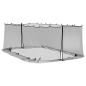 Preview: Moskito-Netz für Pavillon 220 Mesh Schwarz 6 x 3 x 2 m
