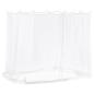 Preview: Moskito-Netz für Pavillon 220 Mesh Weiß 2 x 2 x 2 m Polyester