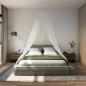 Preview: ARDEBO.de - Moskito-Netz für das Bett 3 Stk. 156 Mesh Weiß ?56 x 220 cm