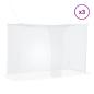 Preview: Moskito-Netz für das Bett 3 Stk. 156 Mesh Weiß Polyester