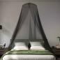 Preview: Moskito-Netz für das Bett 3 Stk. 156 Mesh Schwarz ?56 x 220 cm