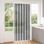 Preview: ARDEBO.de - Insektenschutzvorhang Chenille Grau und Schwarz 100 x 230 cm