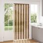 Preview: ARDEBO.de - Insektenschutzvorhang Chenille Braun und Beige 100 x 220 cm
