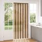 Preview: ARDEBO.de - Insektenschutzvorhang Chenille Braun und Beige 100 x 230 cm