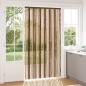 Preview: ARDEBO.de - Insektenschutzvorhang Chenille Braun und Beige 118 x 220 cm