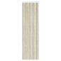 Preview: Insektenschutzvorhang Chenille Grau und Beige 56 x 200 cm