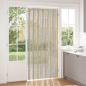 Preview: ARDEBO.de - Insektenschutzvorhang Chenille Grau und Beige 100 x 220 cm