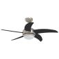 Preview: Deckenventilator mit Licht und Fernbedienung Ø 110 cm