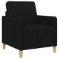Preview: Sofa mit Stauraum Schwarz 72 x 78 x 87 cm Polyester