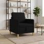 Preview: Sofa mit Stauraum Schwarz 72 x 78 x 87 cm Polyester