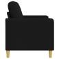 Preview: Sofa mit Stauraum Schwarz 72 x 78 x 87 cm Polyester
