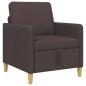Preview: Sofa mit Stauraum Dunkelbraun 72 x 78 x 87 cm Polyester