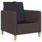 Preview: Sofa mit Stauraum Dunkelbraun 72 x 78 x 87 cm Polyester