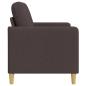 Preview: Sofa mit Stauraum Dunkelbraun 72 x 78 x 87 cm Polyester