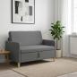 Preview: Sofa mit Stauraum Dunkelgrau 122 x 78 x 87 cm Polyester