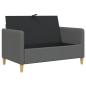 Preview: Sofa mit Stauraum Dunkelgrau 122 x 78 x 87 cm Polyester