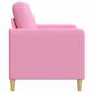 Preview: Sofa mit Stauraum Rosa 122 x 78 x 87 cm Polyester