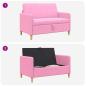 Preview: Sofa mit Stauraum Rosa 122 x 78 x 87 cm Polyester