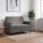 Preview: Sofa mit Stauraum Dunkelgrau 122 x 78 x 87 cm Polyester