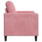 Preview: Sofa mit Stauraum Rosa 122 x 78 x 87 cm Polyester