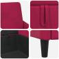 Preview: Sofa mit Stauraum Weinrot 122 x 78 x 87 cm Polyester